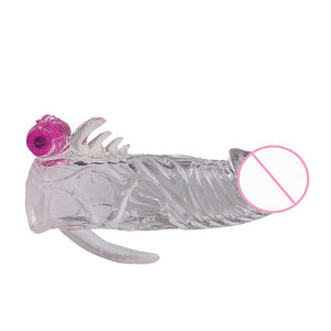 Préservatif réutilisable hommes, extension de bite, jouet sexuel, vibromasseur - Product Image 3