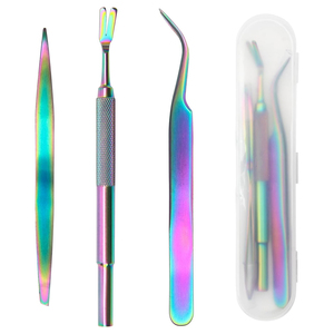 Kit de Eliminación de Garrapatas, Juego de Instrumentos Veterinarios 3 en 1, Pinzas para Perros y Gatos, Incluye Caja de Almacenamiento, Garantía de 1 Año, Vaslcare - Product Image 1