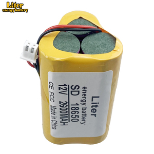 12V 18650 ليثيوم بطارية حزمة 3S1P 2.6ah 2.8ah 3ah الصيد مصباح ليد 12.6V الطوارئ DIY بطاريات مع PCB - Product Image 3