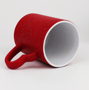 RubySub Cốc Đổi Màu Lấp Lánh Mờ Bằng Gốm Cốc Ma Thuật In Thăng Hoa Để Trống - Product Image 5