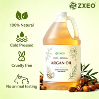 Huile d'Argan 100% Pure, Base Polyvalente pour Mélange d'Huiles Essentielles, Massage, Soins Corps, Peau, Cheveux, Savon DIY, Hydratant Naturel, Huile Porteuse