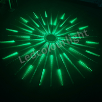 Meteor Rain Lights DMX LED Pixel Tube vertical Éclairage de scène RGB IP65 Meteor Shower Lights Tube