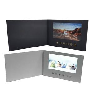 Carte de vœux personnalisée pour mariage, promotionnelle, avec boîte cadeau, brochure vidéo et impression par transfert thermique - Product Image 2