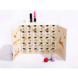Tùy chỉnh rỗng sang trọng tông giấy Quà Tặng vẻ đẹp mỹ phẩm bao bì đếm ngược giáng sinh <span class=keywords><strong>Advent</strong></span> lịch hộp - Product Image 2