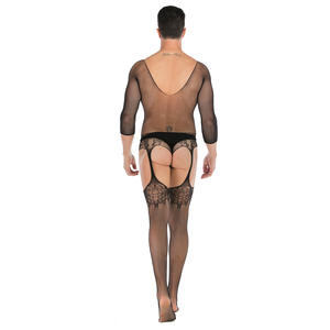 Mens Impertinente Biancheria Intima Bodystocking Calze A Rete di Un Pezzo <span class=keywords><strong>Collant</strong></span> Sexy per Gli <span class=keywords><strong>Uomini</strong></span> Caldi di Mens Biancheria Intima - Product Image 3