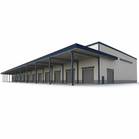 Entrepôt préfabriqué en structure métallique Meituo, conception libre, atelier, bâtiment industriel pour équipement
