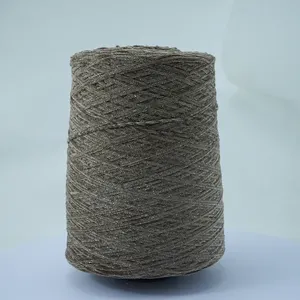 Crochet Yarn Wholesale 5s 9s 12s Count 5% Metallic 95% Polyester Chenille Threads Sequin Chenille Yarn