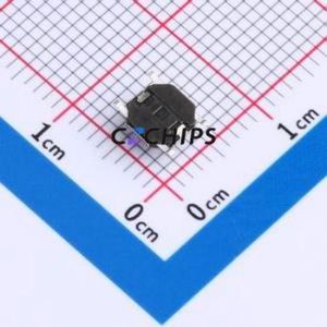 YTS1H0051FMG00 Tactile Switch SMD,5.2x5.2mm Switch Single Pole Single Throw Round Button 1.6N Vertical Mount - Product Image 2