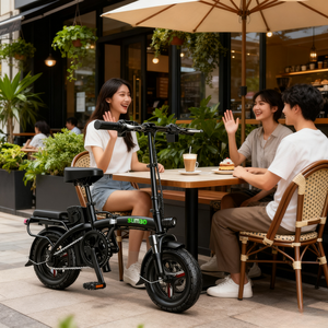 <span class=keywords><strong>2025</strong></span> Dành Cho Người Lớn Điện Thành Phố Xe Đạp Hợp Kim Nhôm Không Chổi Than 48V/400W/20Ah <span class=keywords><strong>Lithium</strong></span> Pin Gấp Xe Đạp Cho Những Người Trẻ Tuổi - Product Image 5