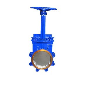 Válvula de Compuerta Manual Integrada Tipo Cuchilla para Descarga de Lodos y Aguas Residuales, de Hierro Fundido con Sellado Suave - Product Image 2