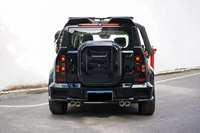 Runde PP pièces automobiles pour Jetour T2 voyageur mise à niveau Star Defender Kit de carrosserie pare-chocs avant capot pare-chocs arrière roue sourcil Spoiler
