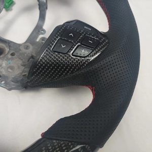 Volant Automobile en Fiber de carbone véritable fait à la main pour MITSUBISHI Lancer EX 2009-2015 Kits de carrosserie - Product Image 4