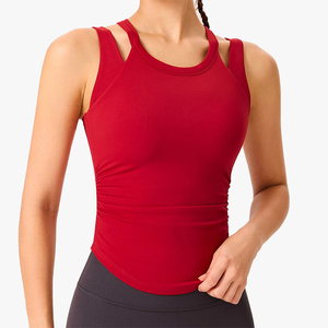 New Style Two-Piece One-Piece Yoga Sports <b>Bra</b> Women Push-Up Underarm Fat Shaping <b>Vest</b> Shockproof Running Fitness <b>Bra</b> - Product Image 6