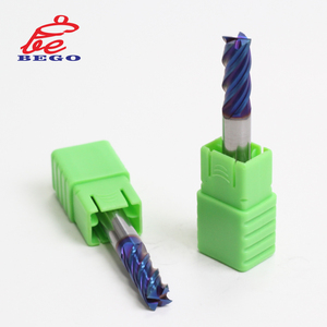 Tốc độ cao Carbide End Mill Chiều dài tiêu chuẩn hrc65 góc bán kính <span class=keywords><strong>roughing</strong></span> Router <span class=keywords><strong>bits</strong></span> 4 Flutes - Product Image 1