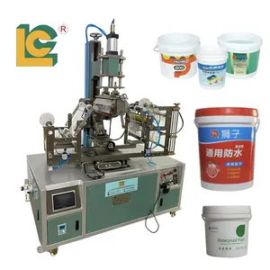 Customized Plastic HDPE PP Cup Bottle Paint Oil Pail Bucket Thermal Heat Transfer Printing Machine