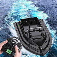 Perahu Umpan Pancing GPS D16B dengan Kontrol Kecepatan, Baterai Kapasitas Besar, Kembali Otomatis, Lampu Navigasi Malam, Motor Listrik