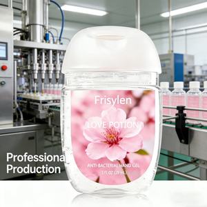 Desinfectante de Manos de Marca Privada OEM de Alta Calidad, Venta al por Mayor, Logotipo Personalizado, 1oz, Desinfectante en Gel Humectante con Aroma - Product Image 3