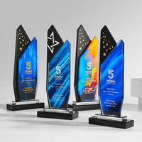 Trophée en cristal K9 massif de style bouddhiste, avec logo personnalisé et design créatif, idéal pour les cadeaux d'affaires – Vente chaude directe usine