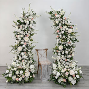 High Quality Flower Arrangement <b>white</b> luxury wedding arch flowers <b>Artificial</b> flower arch Wedding Centerpiece Decoration - Product Image 2