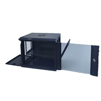 Rack de serveur mural en métal 6U pour Internet, vidéosurveillance, DVR, DDF, personnalisable en usine