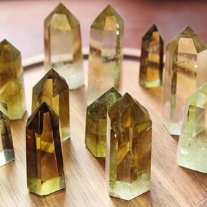 Alta calidad citrino Torre puntos citrino varita de curación de cristal de cuarzo puntos para Decoración - Product Image 6