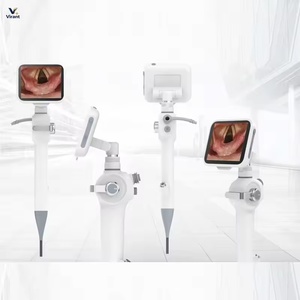 Endoscope vidéo vétérinaire portable et flexible avec écran pour smartphone, visualisation haute définition pour les voies respiratoires des animaux - Product Image 2