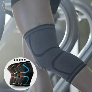 Comfort Anti Slip di Compressione di Lavoro A Maglia Al Ginocchio Brace Prodotti Del Manicotto di Sostegno Per Alleviare Il Dolore, Sport, Corsa, Jogging, di sollevamento