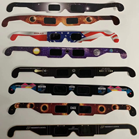 Stock en vrac vente en gros de lunettes Solar Eclipse certifiées CE et ISO Nuances sûres pour le visionnement direct
