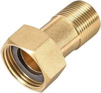 Ningshui Brass/stainless Steel Water Meter Fittings Connector Tube Press Fittings Brass Thread Copper Union Connector