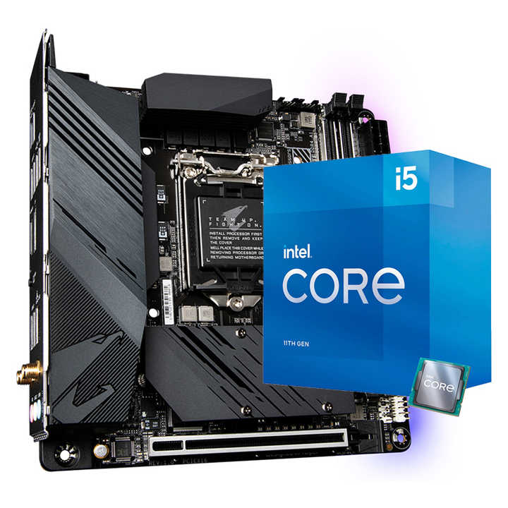 Core i5 11400 + H510Mマザーボード + 16GBメモリ