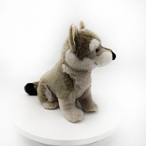Realista lindo Animal de peluche <span class=keywords><strong>Husky</strong></span> cachorro perro juguetes para bebé recién nacido - Product Image 2