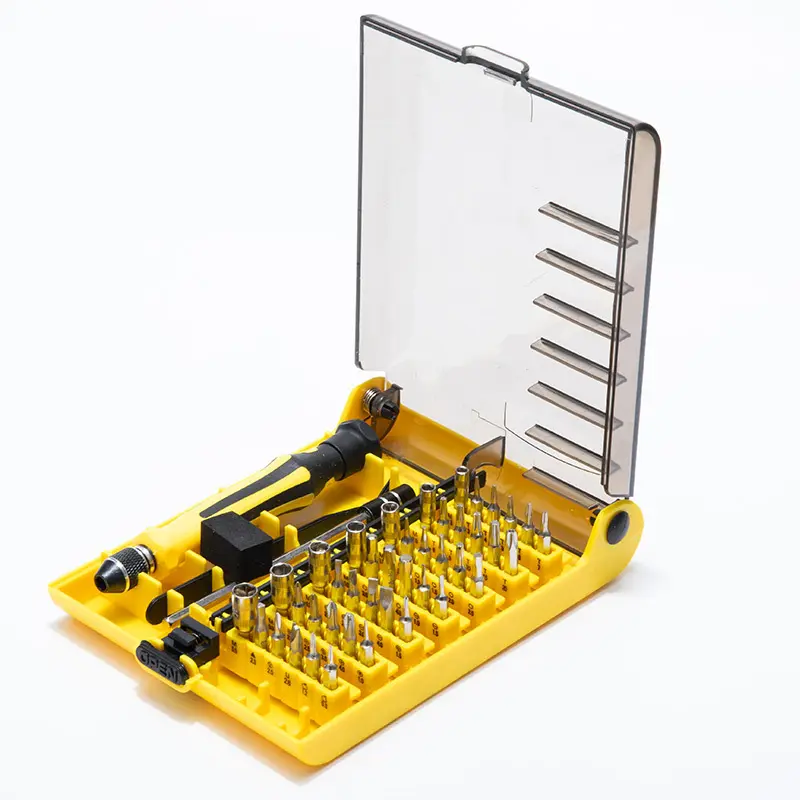 45 in 1 Small Precision Screwdriver Bit Set Magnetic Tiny Screwdriver Kit with Tweezers Mini Screwdriver Set