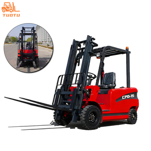 Tất cả các địa hình CE ISO chứng nhận điện xe nâng xe nâng <span class=keywords><strong>2</strong></span> tấn đi-on Bốn bánh xe nâng điện 1.5 tấn 3 tấn 3.5ton Lift xe tải - Product Image 4