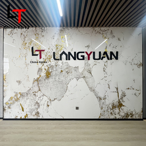 แผ่นหินอ่อนเทียมสไตล์ทันสมัยแผ่นกระดานติดผนังทำจากวัสดุ SPC & แผ่นหินอ่อนพลาสติกพีวีซียูวี - Product Image 1