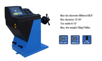 Démonte-pneus à bras oscillant UM UM-700, outil d'entretien automobile avec certification CE, moteur 1,1 kW, diamètre de roue max. 44,88 po