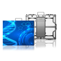 Écran LED portable Pushun en aluminium moulé sous pression 500x500/500x1000mm 4K IP65 étanche pour événements intérieurs/extérieurs et publicité