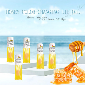 Nuevo Brillo Labial con Sabor a Miel, Rico en Vitamina E, Aceite Labial Hidratante que Cambia de Color con la Temperatura, de Larga Duración, Efecto Voluminizador - Product Image 1