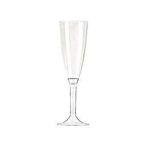 ENSEMBLE DE 10 VERRES À FLÛTE TRANSPARENTS - Product Image 1