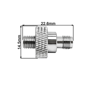 Adaptateur d'antenne SMA femelle vers <span class=keywords><strong>MX</strong></span>, extrémité plate, coaxial RF 50 Ohm, double bande, quadri-bande, pour radio amateur, talkie-walkie, série <span class=keywords><strong>GP</strong></span> - Product Image 2