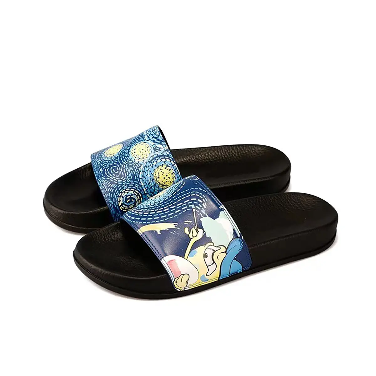 "Men&#39;s Slippers Sandals Slides Footwear Custom Logo Oem Designer Slides Sandal Slippers Logo Blank Custom Slides Sandals Sli