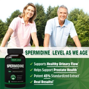 Cápsulas de Spermidina con Extracto de Germen de Trigo OEM, Suplementos que Proporcionan Spermidina <span class=keywords><strong>Natural</strong></span> - Product Image 2