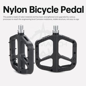 Pédales de vélo de route <span class=keywords><strong>BMX</strong></span> en Fiber de Nylon, pièces de bicyclette de montagne, taille N-9 - Product Image 3