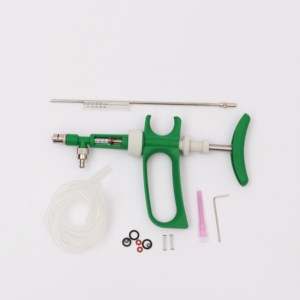 0.1-0.5ml LIivestock Volaille Animal Vétérinaire Continu Automatique Auto-remplissage Micro Rang <span class=keywords><strong>Tube</strong></span> Alimentation Lumière Seringue - Product Image 2