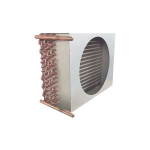 Condenseur refroidi <span class=keywords><strong>par</strong></span> air personnalisable avec tube en cuivre et ailettes en aluminium pour la réfrigération et la <span class=keywords><strong>condensation</strong></span> des réfrigérateurs - Product Image 5
