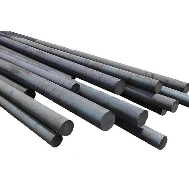 Batang baja karbon 1025 1030 1035 kualitas tinggi ukuran batang bulat baja karbon gulung panas dibuat di Tiongkok