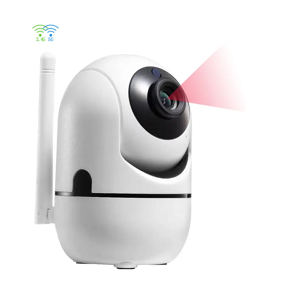 Smart Home IP-Kamera 1080P HD 360-Grad-Panorama Autofokus Baby Pet Monitor Kamera Mini-Sicherheit Drahtlose CCTV WiFi-Kamera