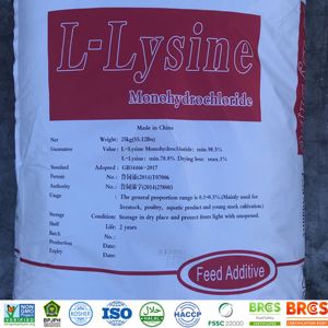 L-lisina <span class=keywords><strong>HCL</strong></span> 98.5% de Origen Chino con Certificación FAMI-QS - Product Image 2