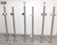 Accessoires de main courante avec le meilleur prix balustrade en verre de courrier