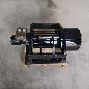 מנוף משאית שטח 8 טון/<span class=keywords><strong>10</strong></span> טון עם כננת הידראולית, נירוסטה, גובה הרמה 30 מטר, 1200 וואט, 380 וולט, שלט רחוק, אחריות לשנה - Product Image 1