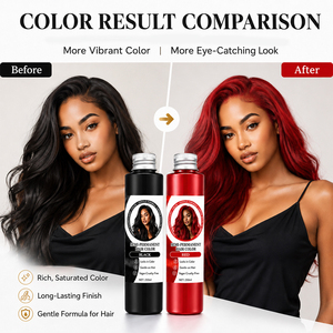Tinta per Capelli Semipermanente Intensa in Crema, Colore Rosso Trendy per Donne o Uomini - Product Image 3